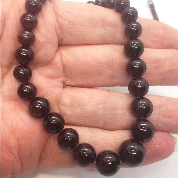 GORGEOUS ALL NATURAL HANDCRAFTED GENUINE GARNETS - Picture 4 of 6